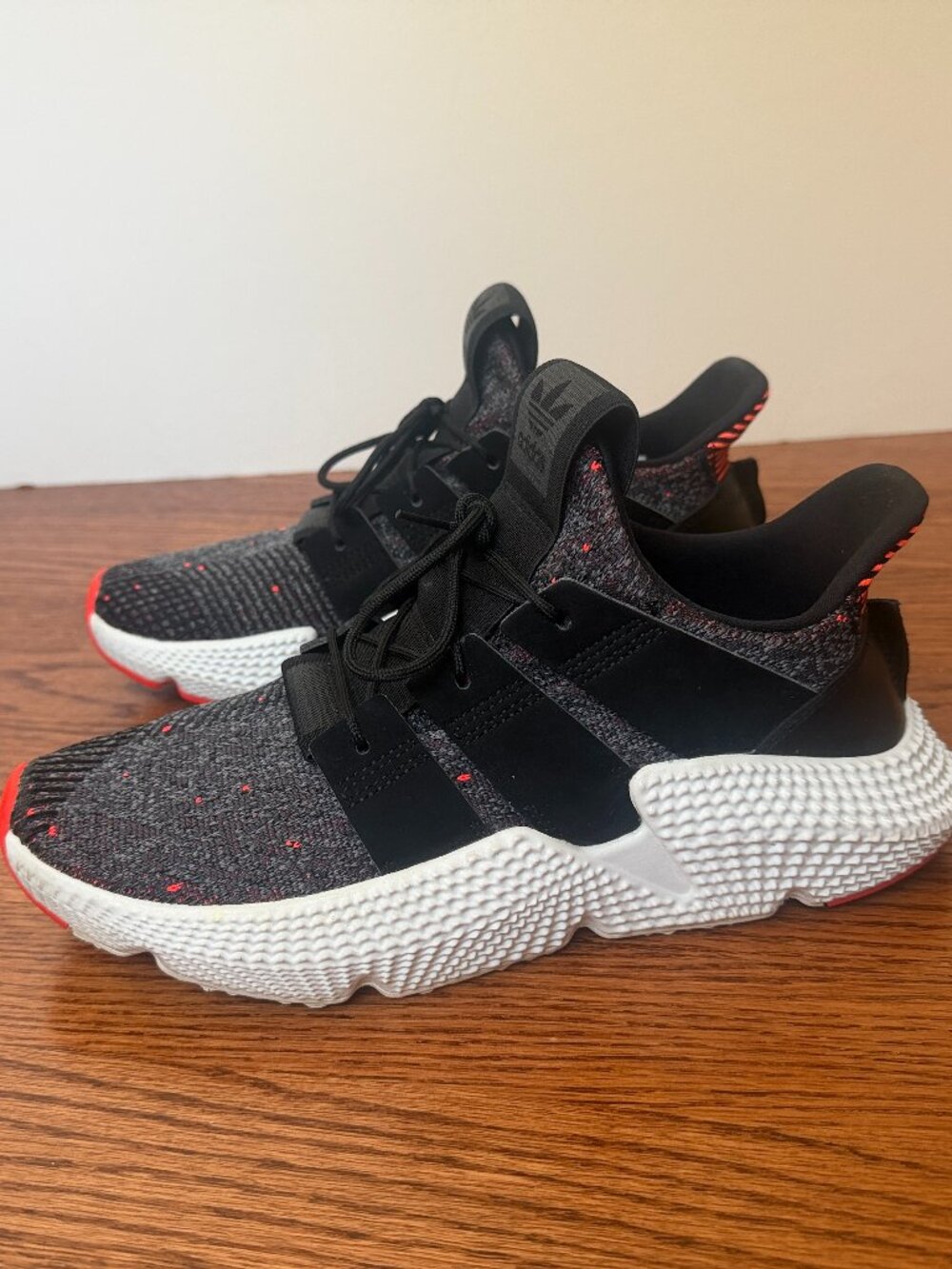 adidas Women's Prophere 'Black / Solar Red' (AC8509) - Size 8.5 US